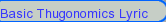 Basic Thugonomics Lyric